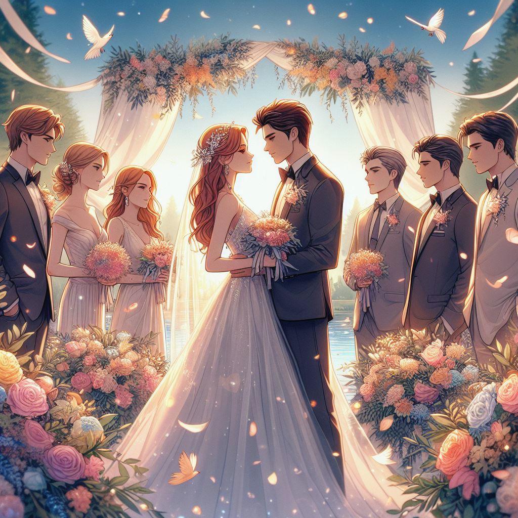 💒 Венчание на экране: свадебные эпизоды, которые вошли в историю сериалов: 💍 Обручальные кольца и свадебные наряды: детали, создающие атмосферу
